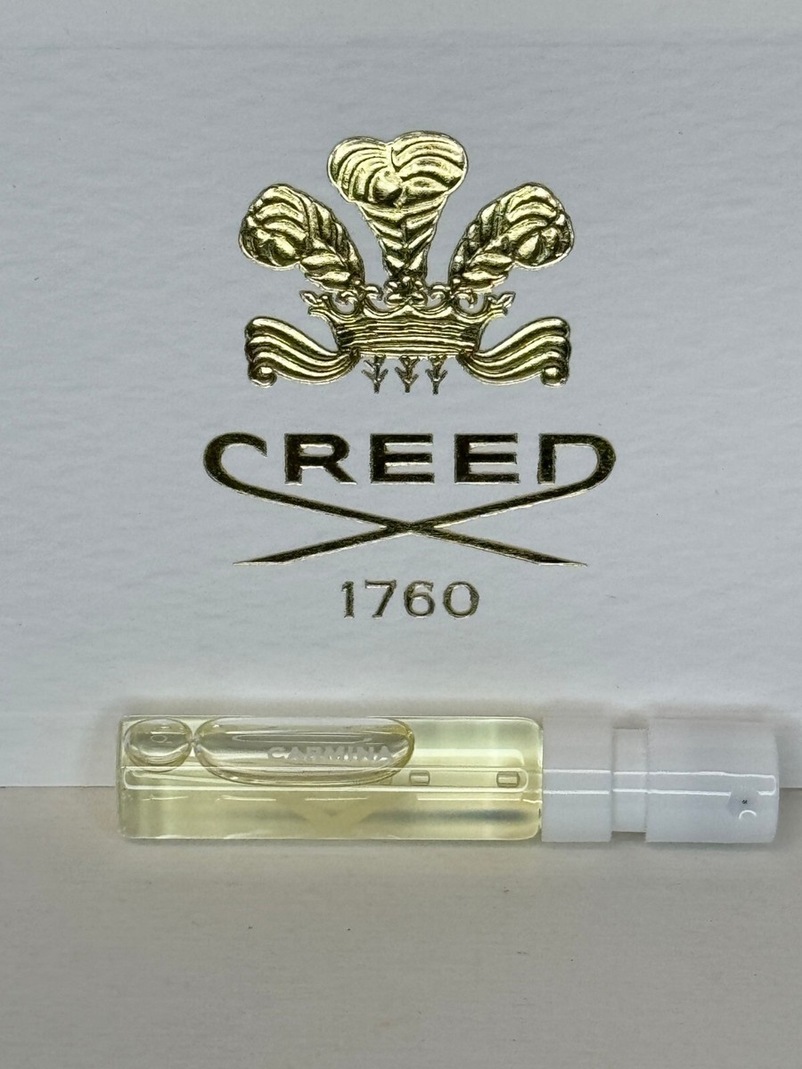 10 X Creed Cologne Carmina Eau de Parfum CARD SAMPLE 1.7 mL NEW | eBay
