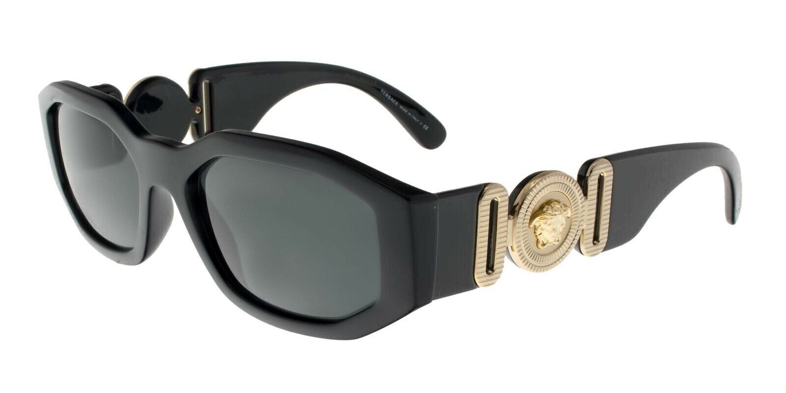 Versace Unisex black Sunglasses 0VE4361 GB1&sol;87 53mm