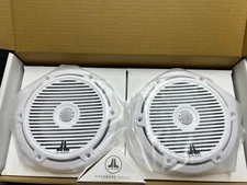 JL Audio M3-650X-C-Gw 6.5" 2-Way Marine Coaxial Speakers - White Classic Grilles