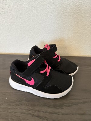 Nike Toddler Black Pink Size 9C UK 8.5 EUR 26 CM 15 705494-001 | eBay