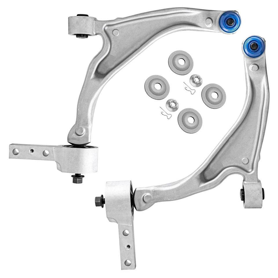 Front Lower Control Arms Sway Bars Tie Rods Boots Kit for 2009-2015 Honda Pilot - Image 3 of 4