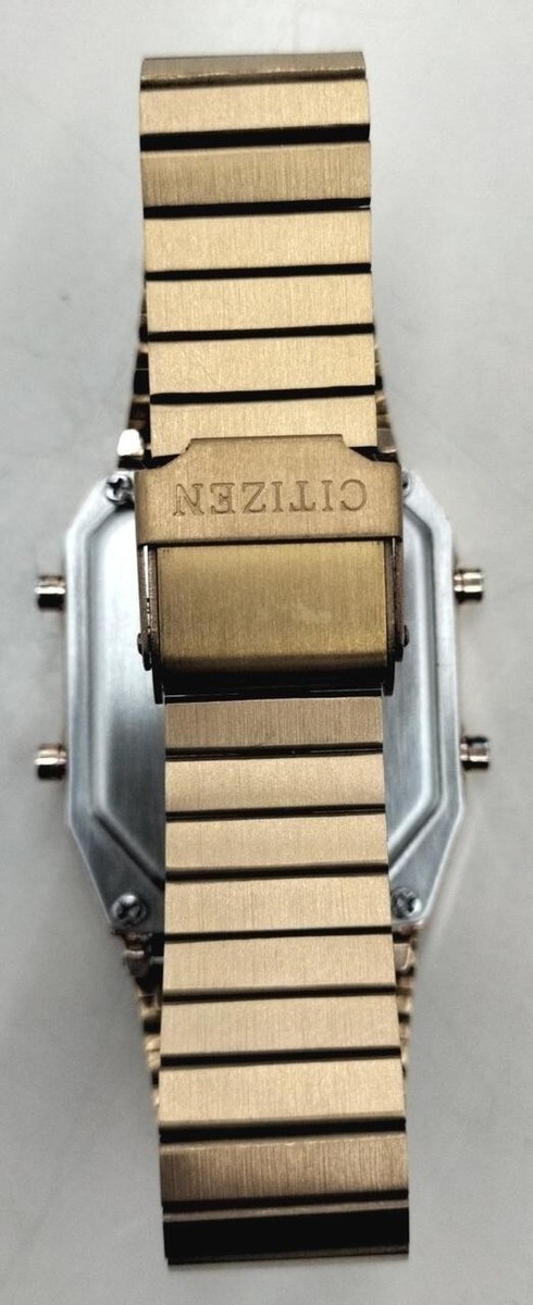 CITIZEN ANA-DIGI TEMP 8989-S116872 31mm Gold & Brown Qz