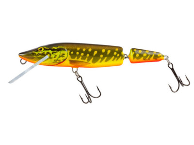 Salmo Pike PE13JF Jointed 13cm Floating Lure Crankbait Pike Zander NEW COLORS