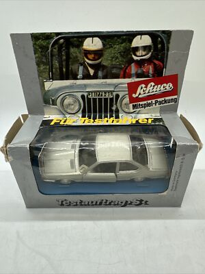Vintage Schuco #26-1629 BMW 630 Diecast 1:43 Testauftrag S Germany