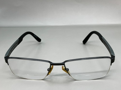 Morel OGA Eyeglasses Half Rim 7954 7954O GV022 Dark Grey 56 17 145 FRAMES ONLY - Picture 4 of 14