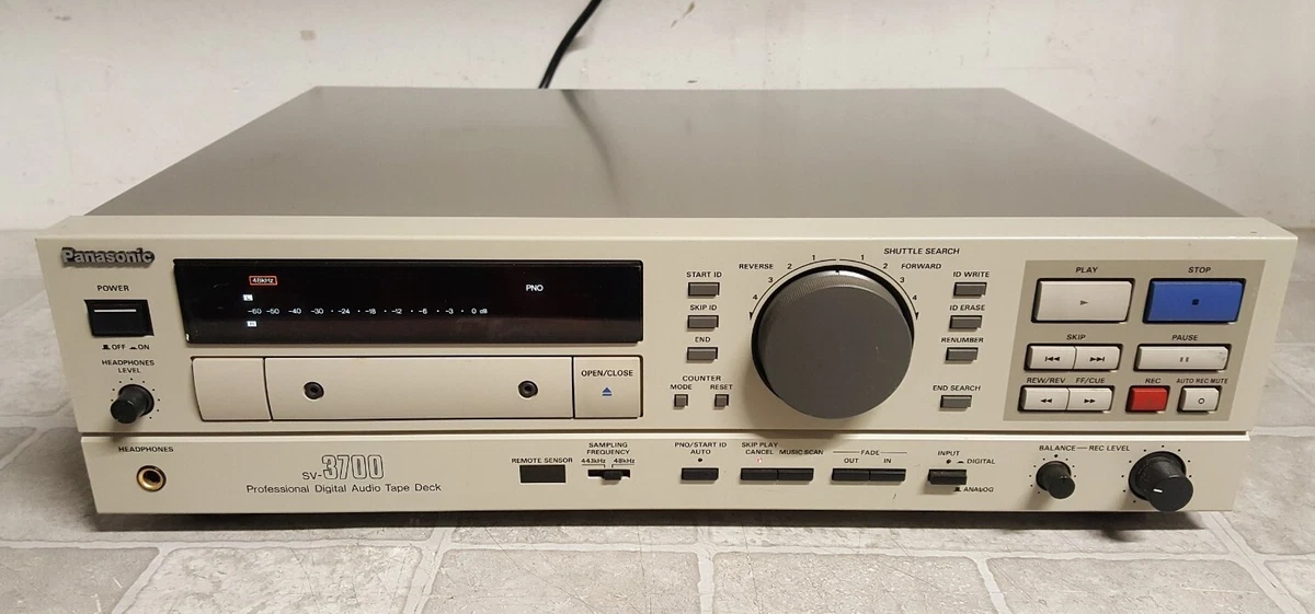 テクニクス、dat，sv−7650 Panasonic DAT Tape Pro Audio Recorders for sale | eBay