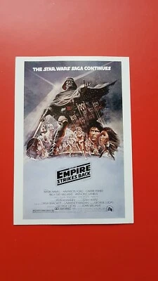 Mini-Poster #3 Widevision Topps - Star Wars The Empire strikes back - Photo 1/2