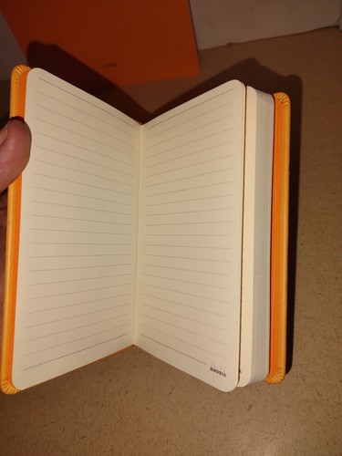 Rhodia 8.25x11 Bloc No. 18 Travers Lined Notebook + Hardcover Lined Journal NEW - Picture 3 of 7