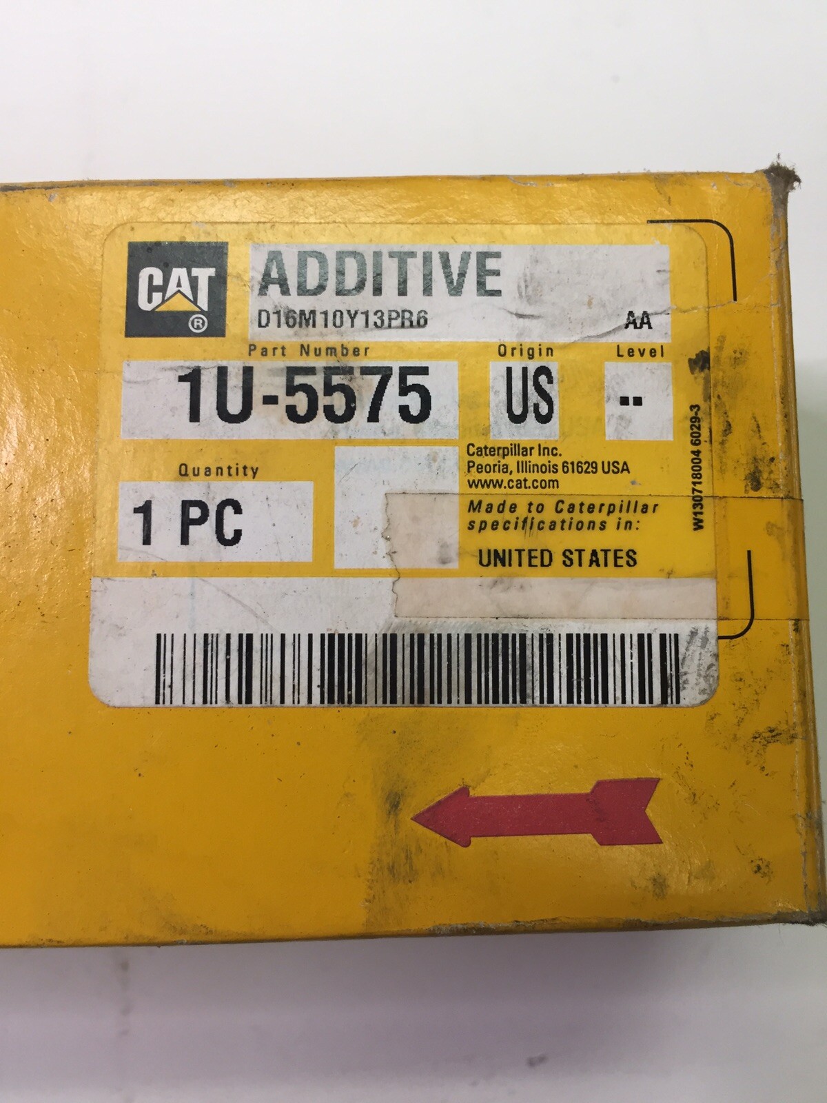 Caterpillar Oem Additive 1U5575. Cat Nos Additive 1u5575. for sale
