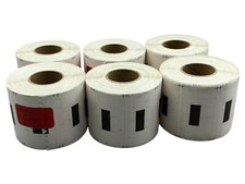 Avery Dennison 6x Rolls Direct thermal Monarch 1.875"x1" Die Cut Orange Labels