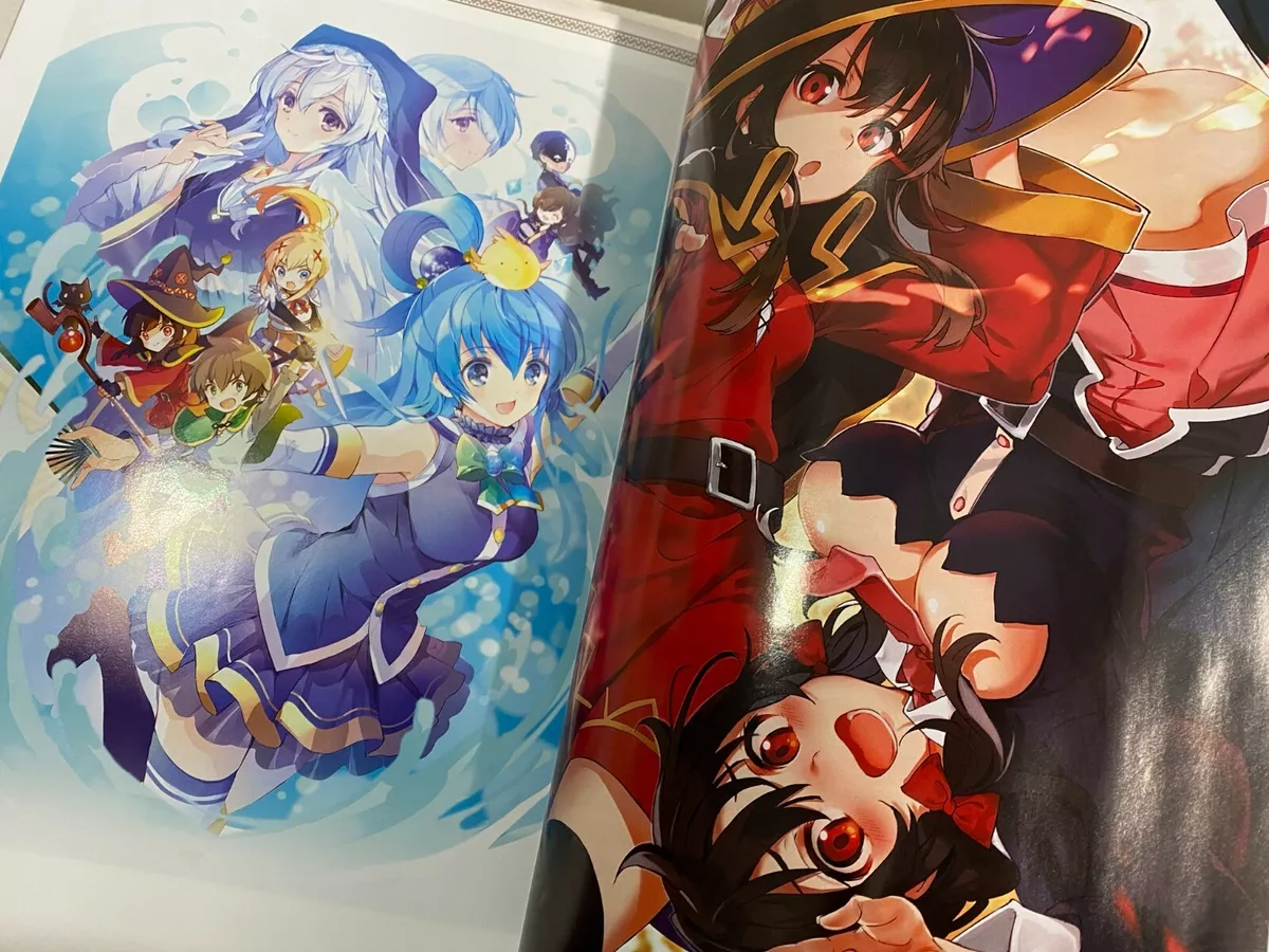 Konosuba Light Novel 10th Anniversary Character Illustrations by Mishima  Kurone : r/Konosuba