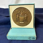 1965 Civil War Centennial Commission Bronze Medal Grant Lee Medallic Art w/Box