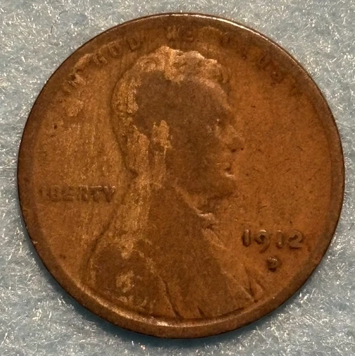 1912 D - Lincoln Wheat Penny - AG/Cull X-271