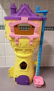 Fisher Price Little People Rapunzel Tower Playset TOWER ONLY Sold as is.