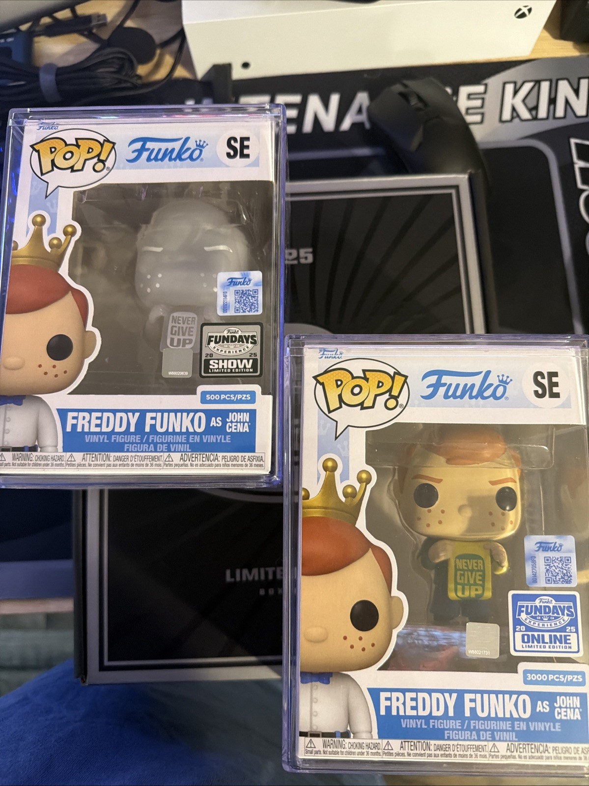 Funko POP! Fundays Freddy Funko Como John Cena Exclusivo LE 500 Y Base