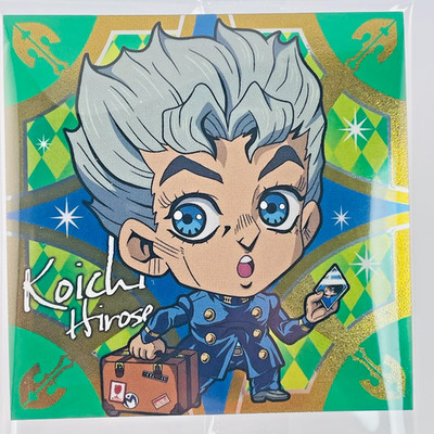 Koichi Hirose JoJo's Bizarre Adventure Oblate Aufkleber JO5-08 R Japan Neu Ko...