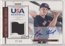 2012 USA Baseball National Team 18U Jersey Signatures 37/99 Ryan Boldt Auto 0j6