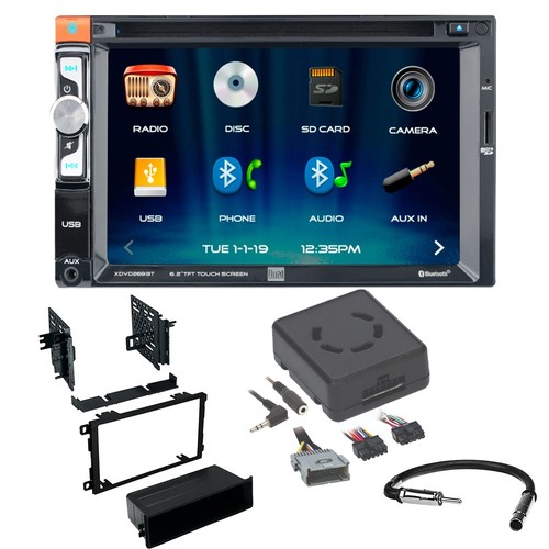 For 2003-06 GMC Sierra CD/DVD Car Stereo Install Kit Chime Warning Wire Harness