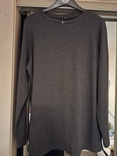 Charcoal Fleece Lined Long Sleeved Top 20