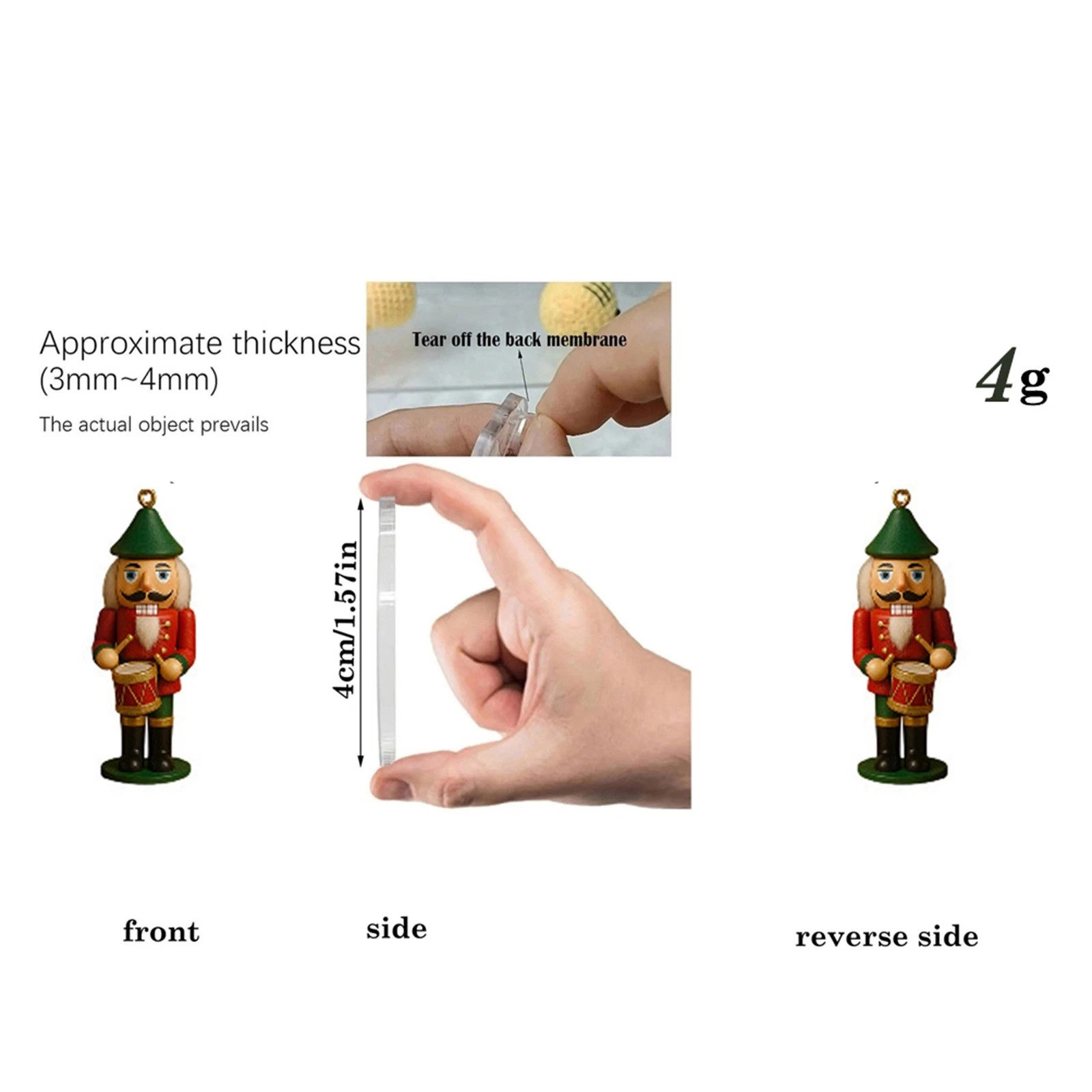 Christmas Countdown The Nutcracker Advent Calendar 24Day of Festive 2D Blind Box