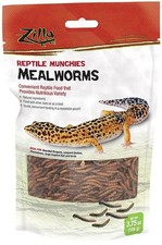 Reptile, Zilla Reptile Munchies - Mealworms 3.75 oz