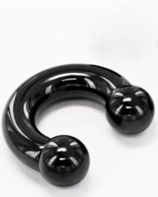 Rare Black Horseshoe PVD 0g 1/2 inch 12mm Ball Prince Albert Public Hafadas Sexy