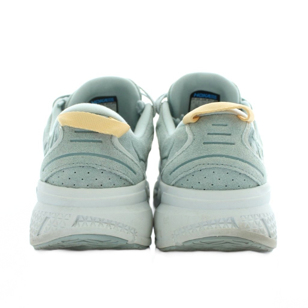 HOKA ONE ONE Clifton L Suede Sneakers US9 27cm Blue Men's Shoes AB thumbnail 5