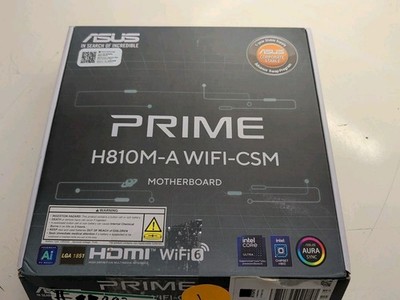 ASUS Prime H810M-A-CSM Intel H810 LGA 1851 UNTESTED PARTS/REPAIRS