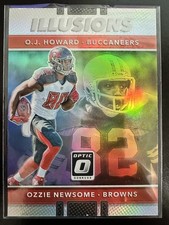 2017 Optic - Illusions - Holo Silver Prizm #2 - O.J. Howard & Ozzie Newsome RC