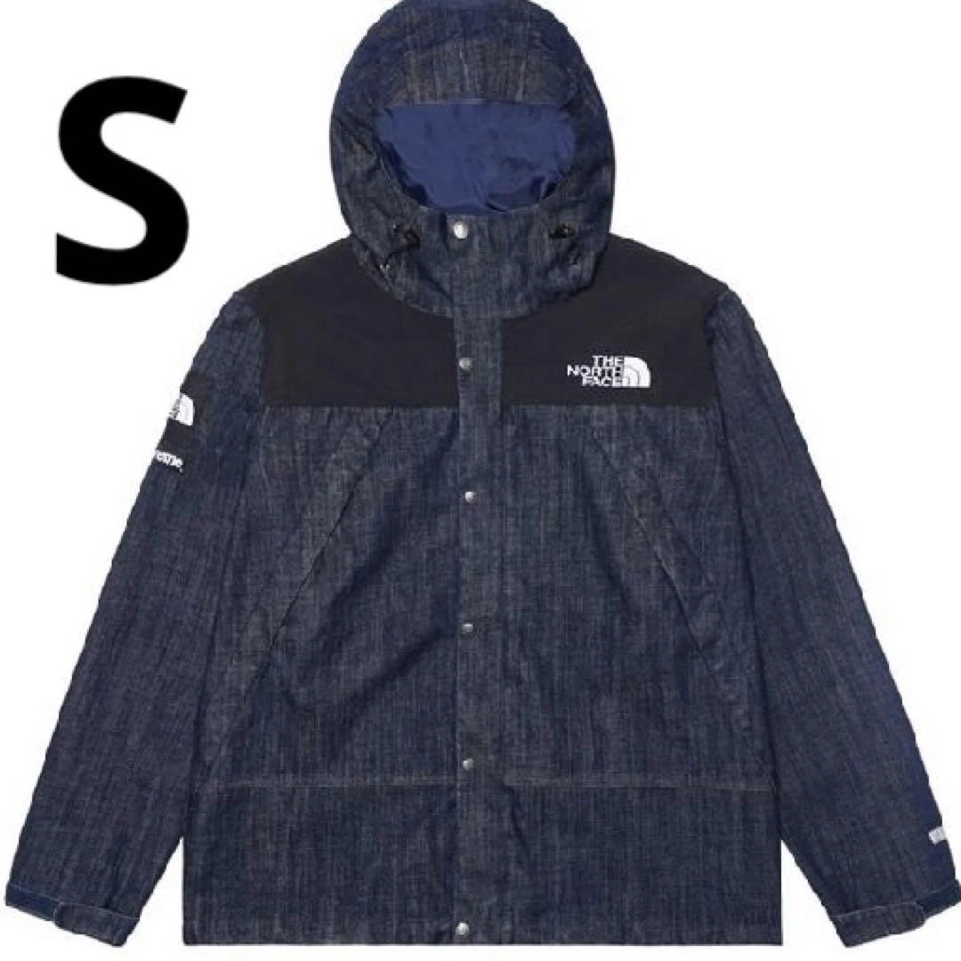 Veste en denim à pois Supreme The North Face