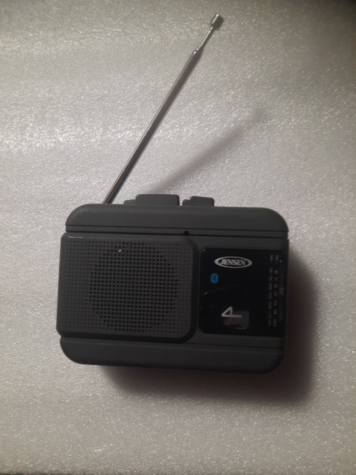 JENSEN MCR-75 Personal Cassette Player/Recorder with AM/FM Radio Manual Included