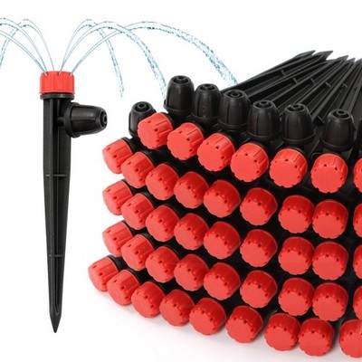 Copadri 50pcs Drip Emitters for 1/4'' Irrigation Tubing, Easy Connect Adjustab...