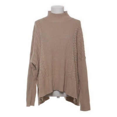 Max Studio, Strickpullover, Größe: XL, Beige, Baumwolle/Polyester #P46
