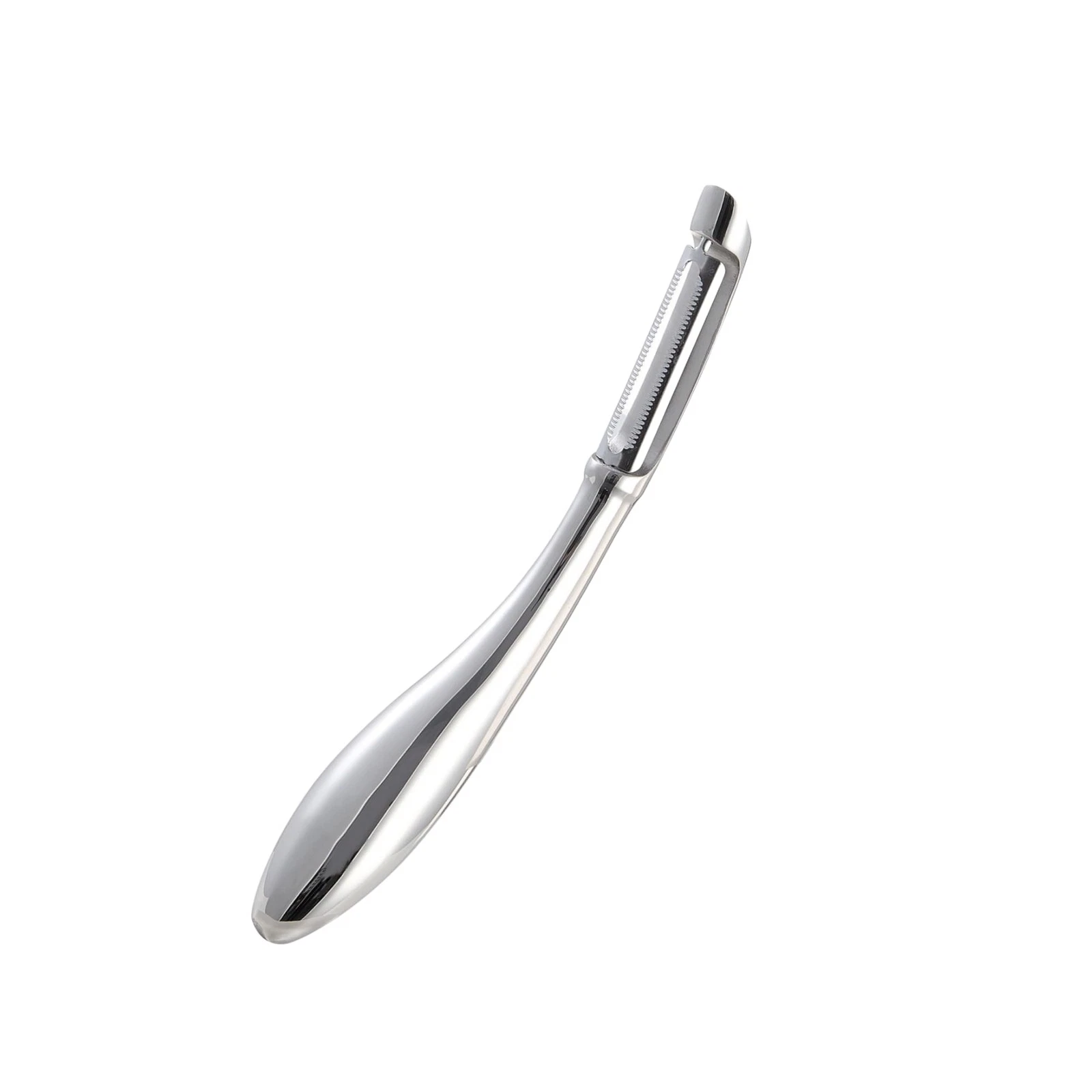 Straight Stainless Steel Vegetable & Fruit Peeler – Ultra-Sharp Blade, Comfor...
