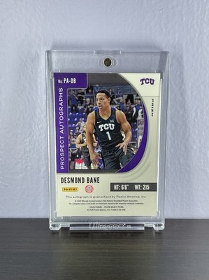 2020 Panini Prizm Draft Picks Prospect Auto DESMOND BANE Green
