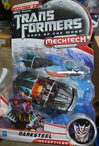 TRANSFORMERS Dark of the moon Deluxe Darksteel Mexh tech figure