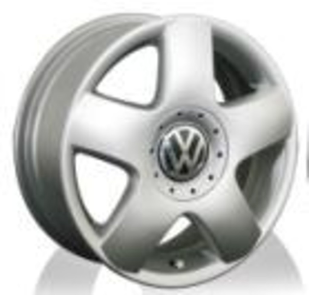 Genuine VW Polo Classic Jin QV Alloy Rim Bright chrome Genuine VW Polo Classic Jin QV Alloy Rim Bright chrome