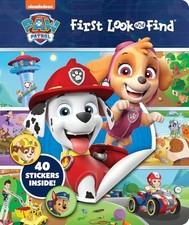 Nickelodeon PAW Patrol - First Look and Find Activity Book with 40 Stickers ...