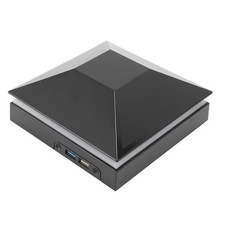 Black Console Cooling Fan 12W 3 Wind Speeds Touch Adjustable Console BL