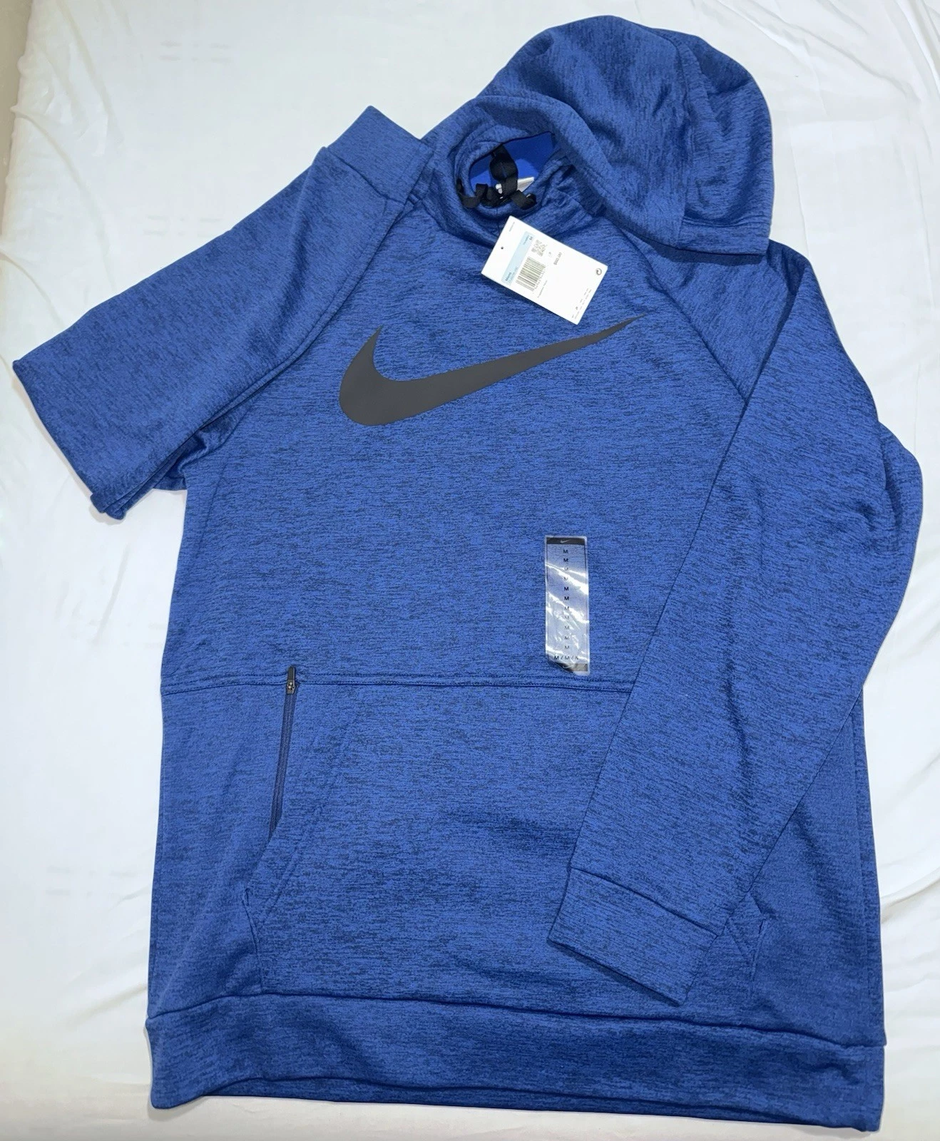 Nike Therma-Fit Hoodie Men’s Training Blue Nike Hoodie Men Small CU6238-492