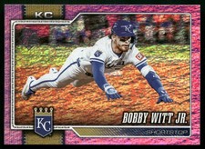 Bobby Witt Jr. 2026 Topps #205 Pink Holo Foil Kansas City Royals