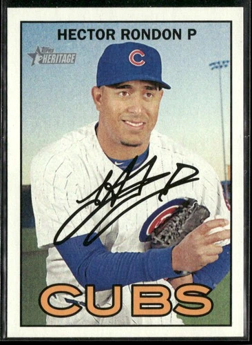 2016 Topps Heritage #386 Hector Rondon 2H
