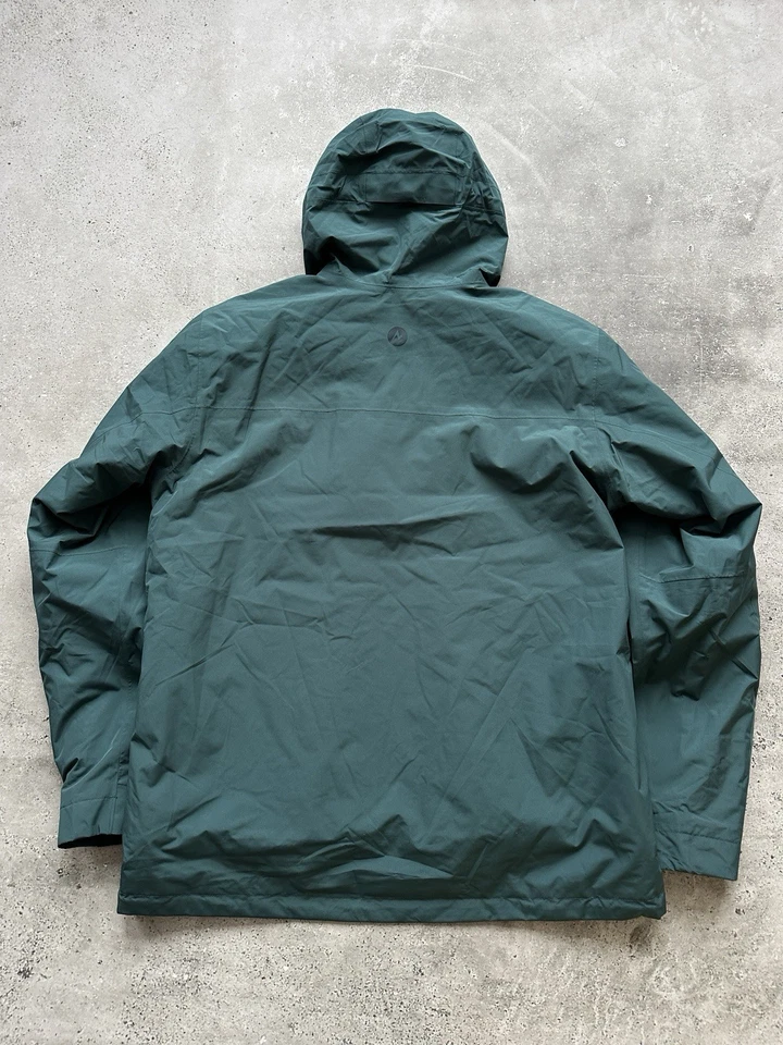 MARMOT RAMBLE COMPONENT INSULATED 3 IN 1 GREEN JACKET MEN'S SIZE L - Image 3 of 4