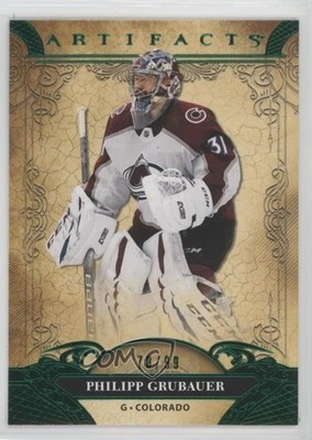 2020-21 Upper Deck Artifacts Emerald 78/99 Philipp Grubauer #99 2o7