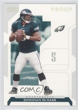 2006 Playoff NFL Playoffs Silver Proof 74/250 Donovan McNabb #23 0m8