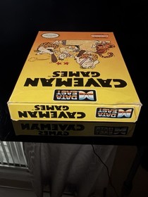 Caveman Games NES  Nintendo CIB Complete Manual Sleeve Foam Block Days East