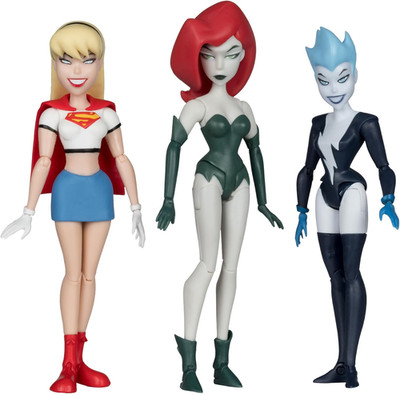 - the New Batman Adventures Poison Ivy Live Wire Supergirl (Girls' Night Out) 3P