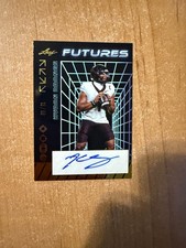 2024 Leaf Futures - Kyron Drones - Gold Foil Futures Auto #d 13/99