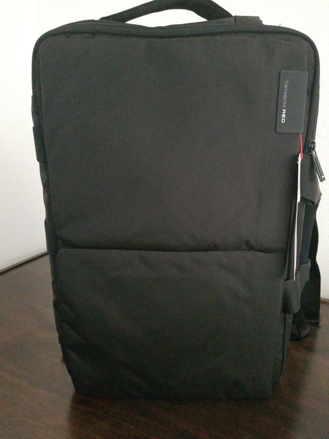 samsonite red turris backpack