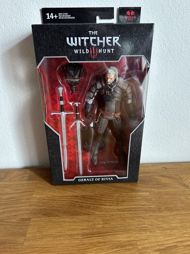 The Witcher Wild Hunt Geralt Of Rivia 18 cm Action Figur McFarlane Sammeln Neu - Bild 6 von 9